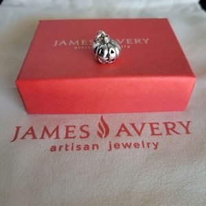 Retired James Avery 3D Pumpkin charm